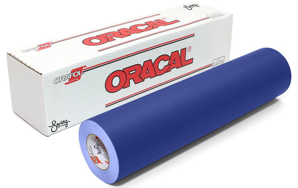 24IN KING BLUE 631 EXHIBITION CAL - Oracal 631 Exhibition Calendered PVC Film